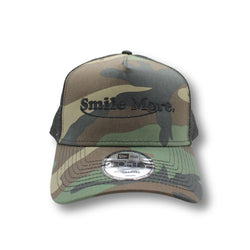 Smile More Camo Hat