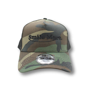 Smile More Camo Hat