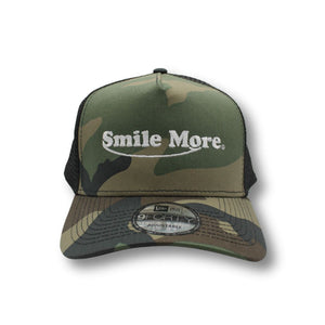 Smile More Camo Hat