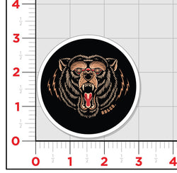 Bunker Bear Sticker