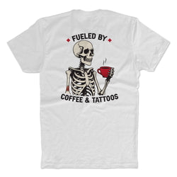 Fueled By Coffee And Tattoos T-Shirt