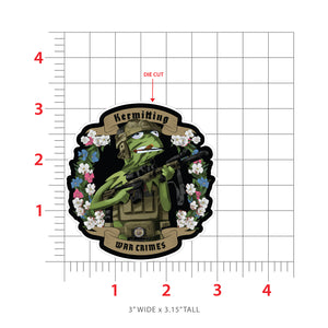 Kermitting Sticker