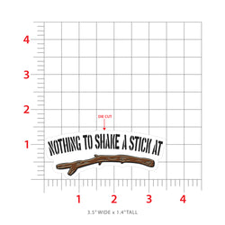 Shake A Stick At It Sticker