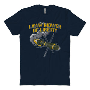 Lawn Mower Of Liberty T-Shirt
