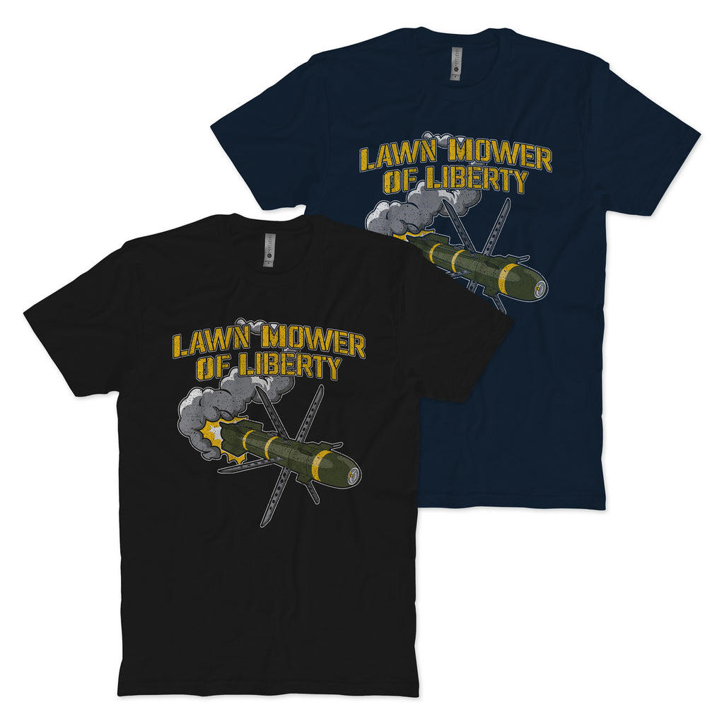 Lawn Mower Of Liberty T-Shirt