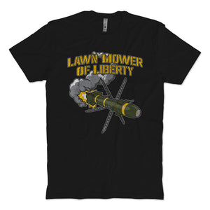 Lawn Mower Of Liberty T-Shirt