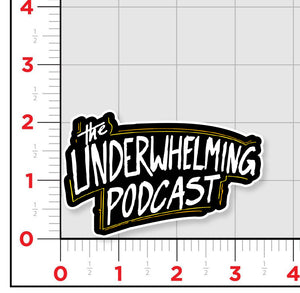 Underwhelming Logo Sticker