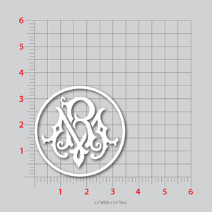 Rusty Van Ranch Decal