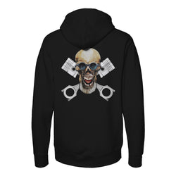 Skull and Pistons 2.0 Hoodie