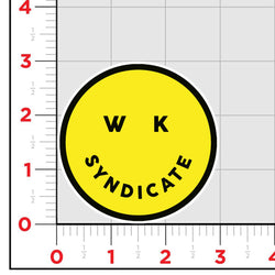 WKS Original Smiley Sticker