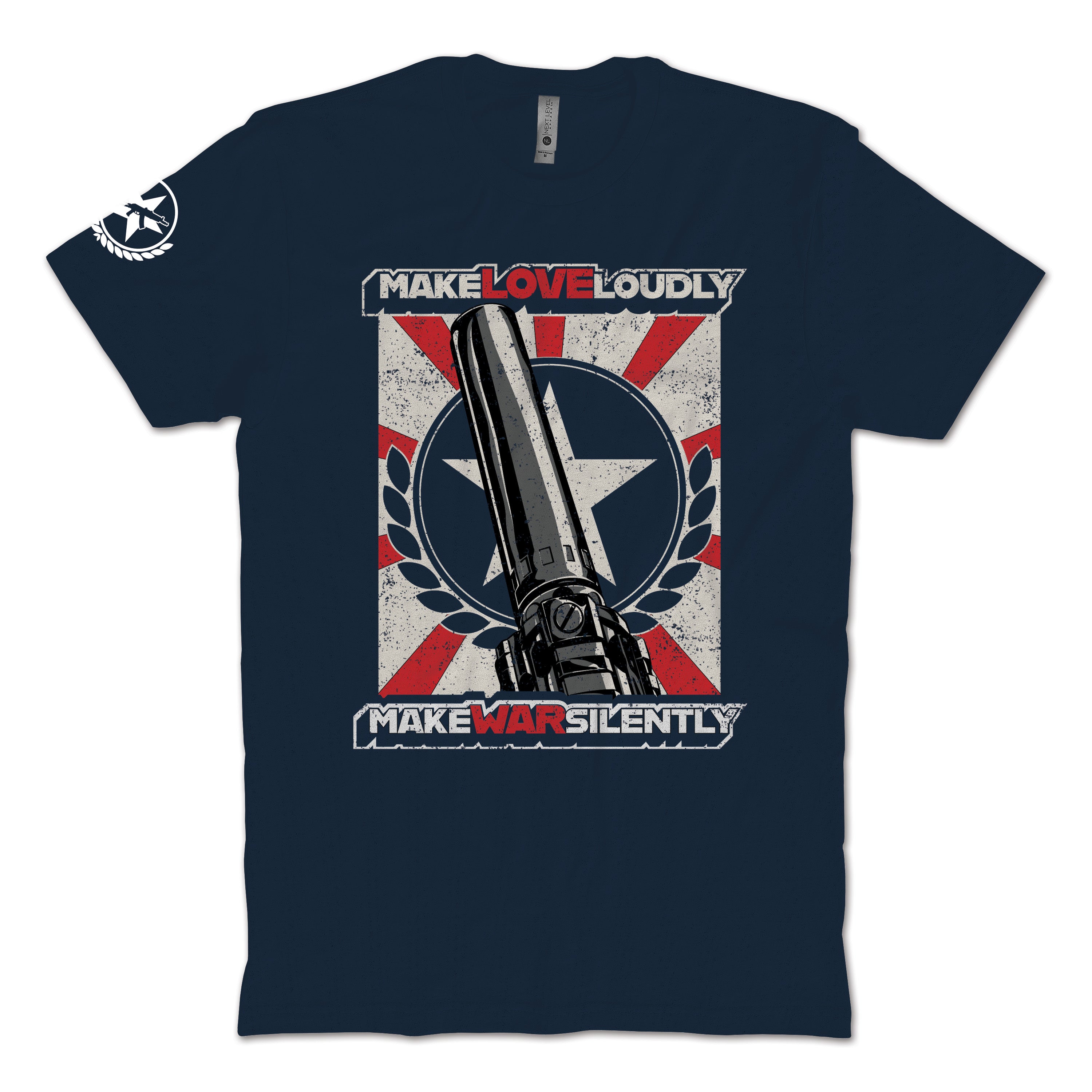 Make War Silently T-Shirt