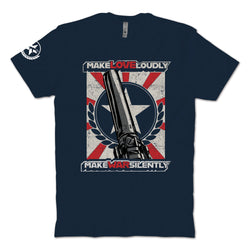 Make War Silently T-Shirt