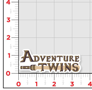 Adventure Twins Sticker