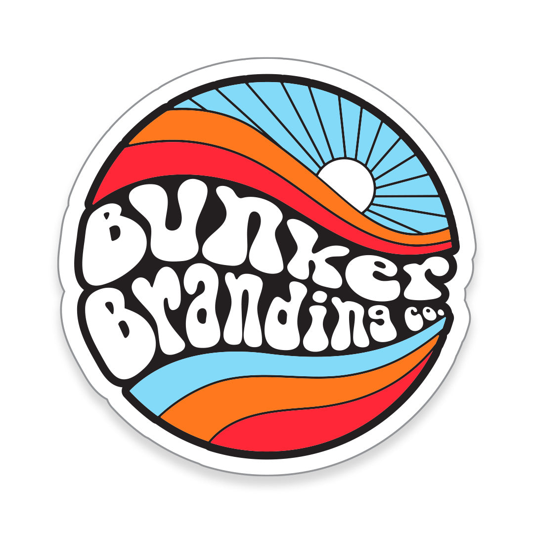 Bunker Sunrise Sticker