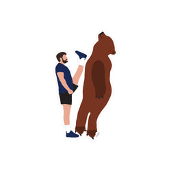 Uncle Dijon Bear Kicker Sticker