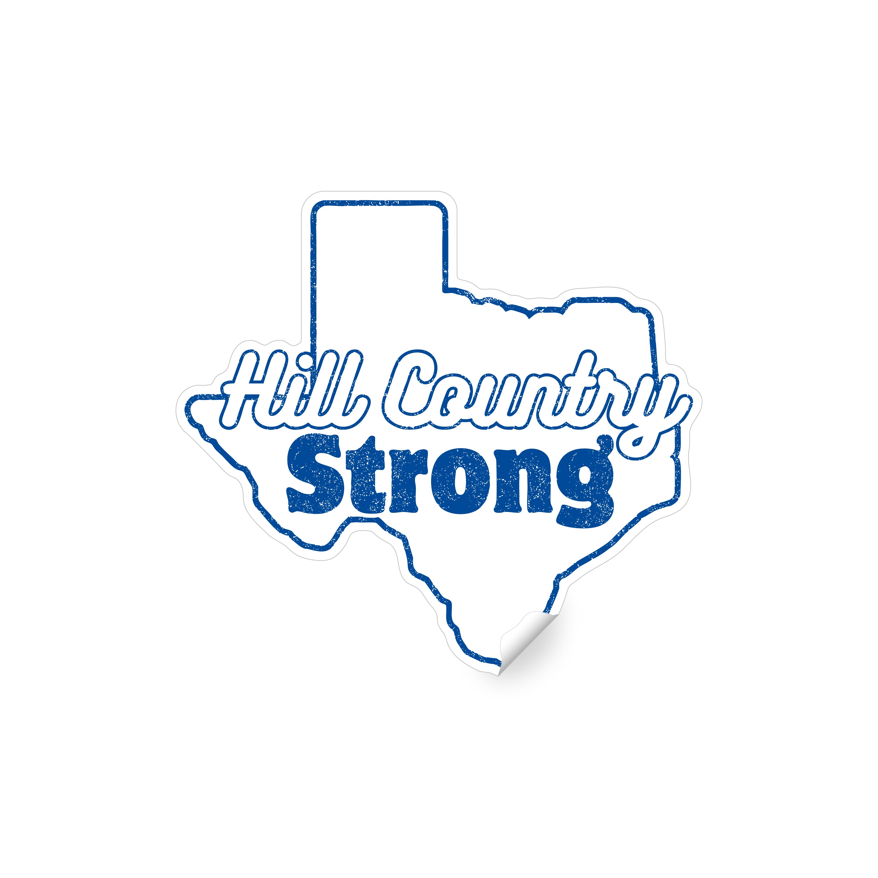 Hill Country Strong Sticker