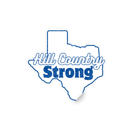 Hill Country Strong Sticker