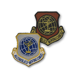 Moving Cargo Embroidered Patch