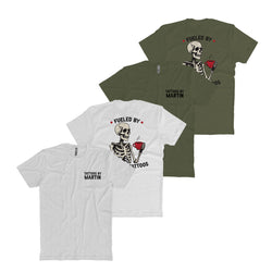 Fueled By Coffee And Tattoos T-Shirt