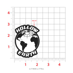 Hollow Earth Sticker