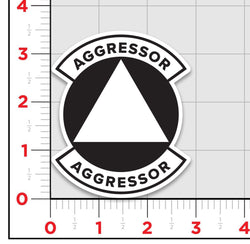 Aggressor Sticker