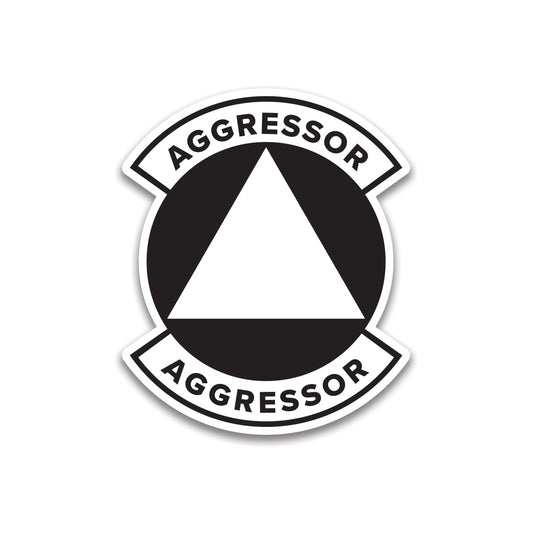 Aggressor Sticker