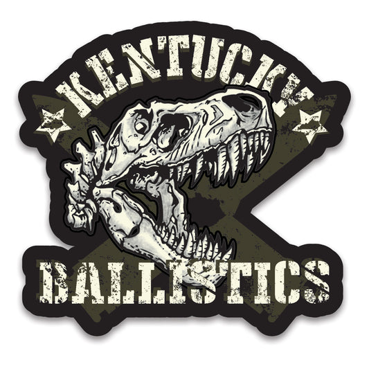 KB T-Rex Skull Sticker