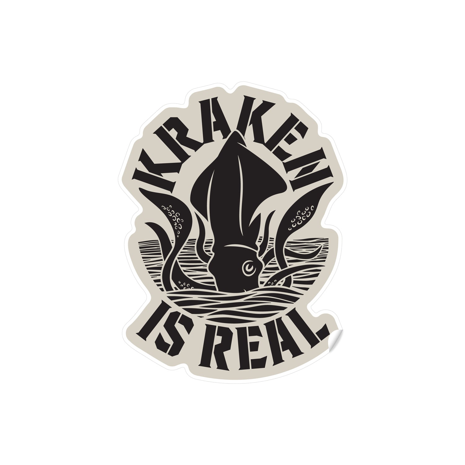 Kraken Is Real Sticker