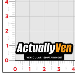 Actually Ven Logo Sticker