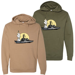 Live Laugh Launch Destroyer Hoodie