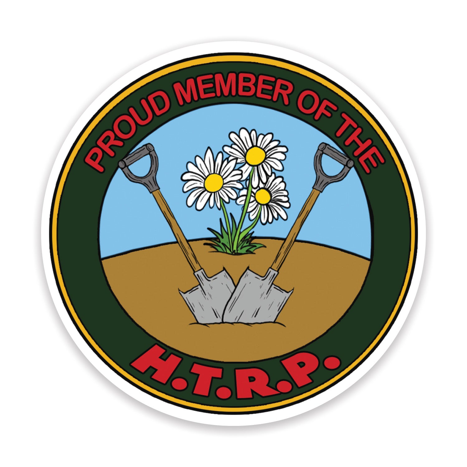 H.T.R.P. Sticker