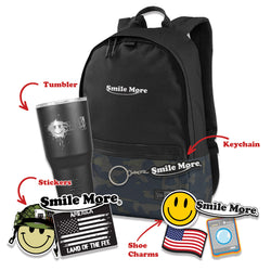 Smile More Backpack Bundle