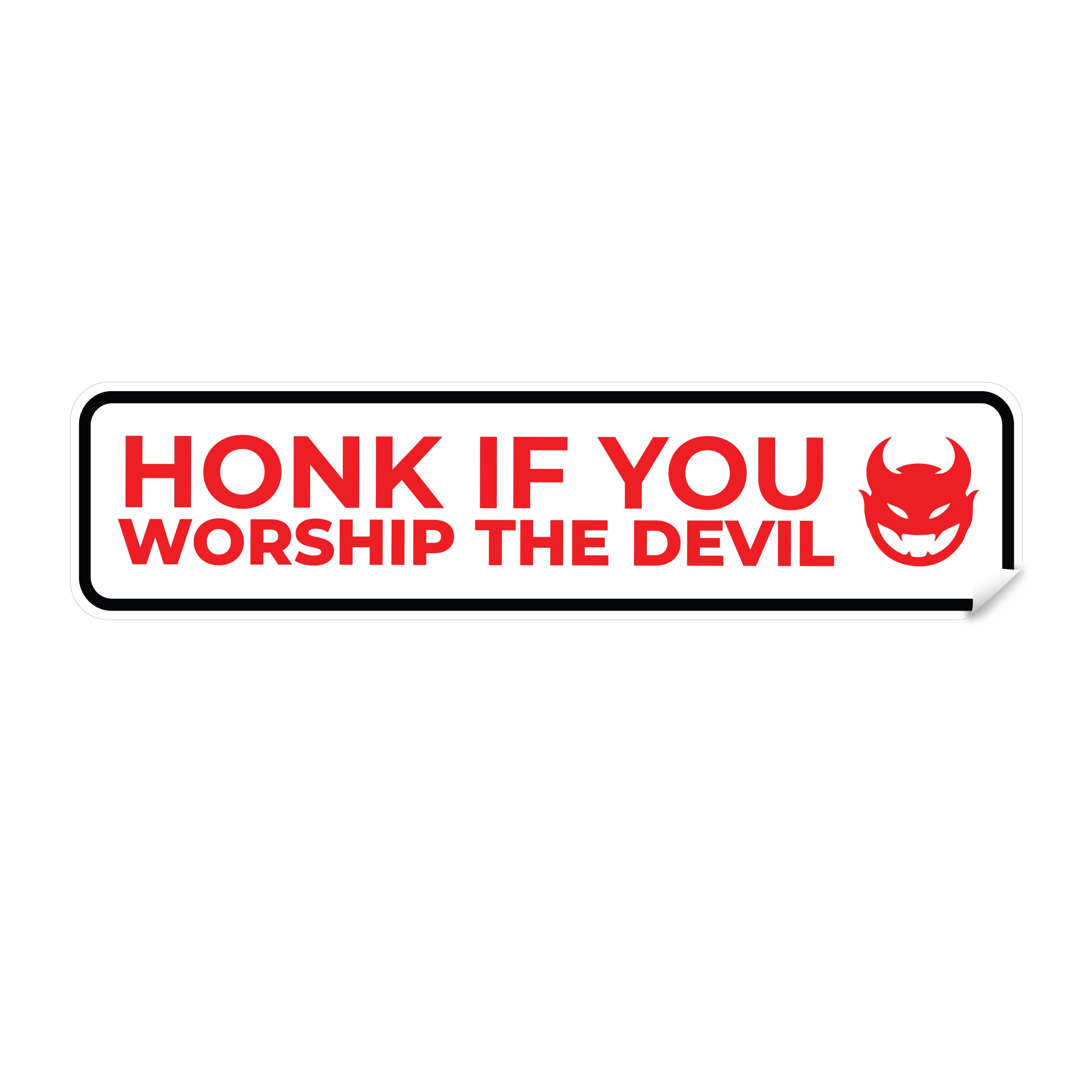 RC Devil Bumper Sticker