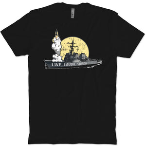 Live Laugh Launch Destroyer T-Shirt