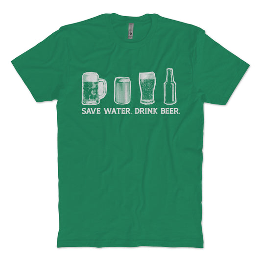 Save Water Drink Beer T-Shirt