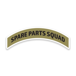 Spare Parts Squad Sticker