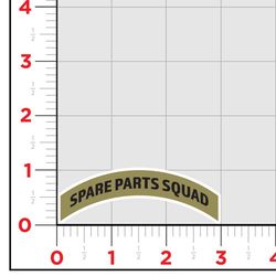 Spare Parts Squad Sticker