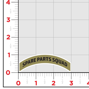 Spare Parts Squad Sticker