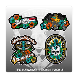 TFE Hawaiian Sticker Pack 2