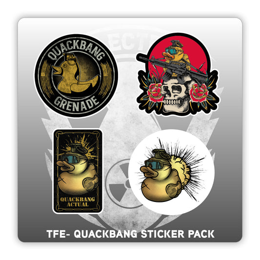 TFE Quack Bang Sticker Pack