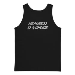 Weakness Is A Choice Tank