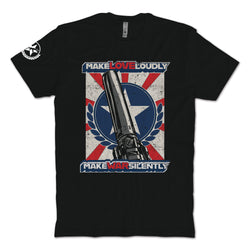 Make War Silently T-Shirt