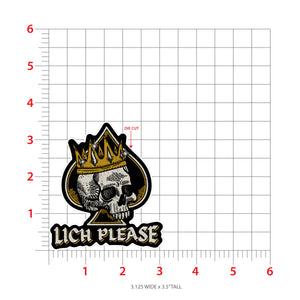 Lich Please Sticker