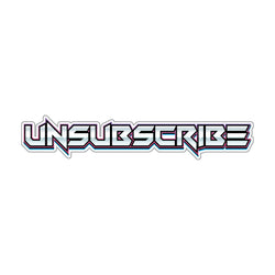 Unsubscribe Color Sticker