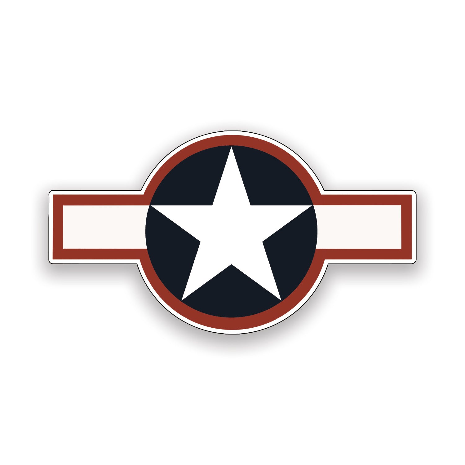 Star-And-Bar Sticker