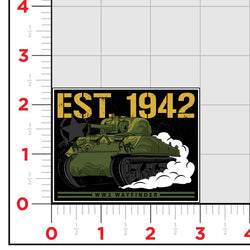 WW2 Sherman Sticker
