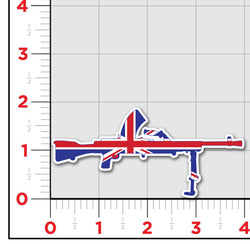 Bren Flag Sticker