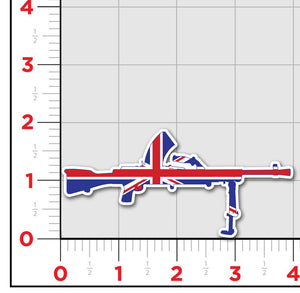 Bren Flag Sticker