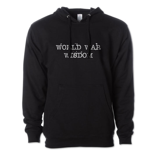 World War Wisdom Logo Hoodie