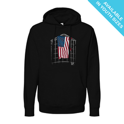 Larson Farms Flag Hoodie